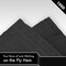 G128 2 Pack: Solid Black Color Flag | 4x6 Ft | LiteWeave Pro Series Printed 150D Polyester | Indoor/Outdoor, Vibrant Colors, Brass Grommets
